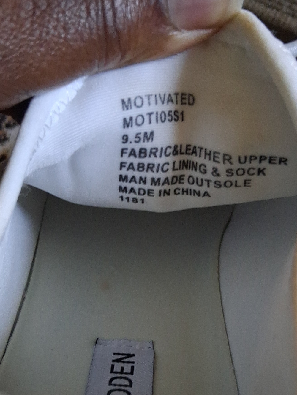 Steve Madden White Rhinestone Sneakers - Picture 6 of 9